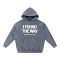 Snow Wash Fleece Oversize Hoodie