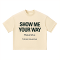 Show Me Your Way Boxy Tee (Cream)