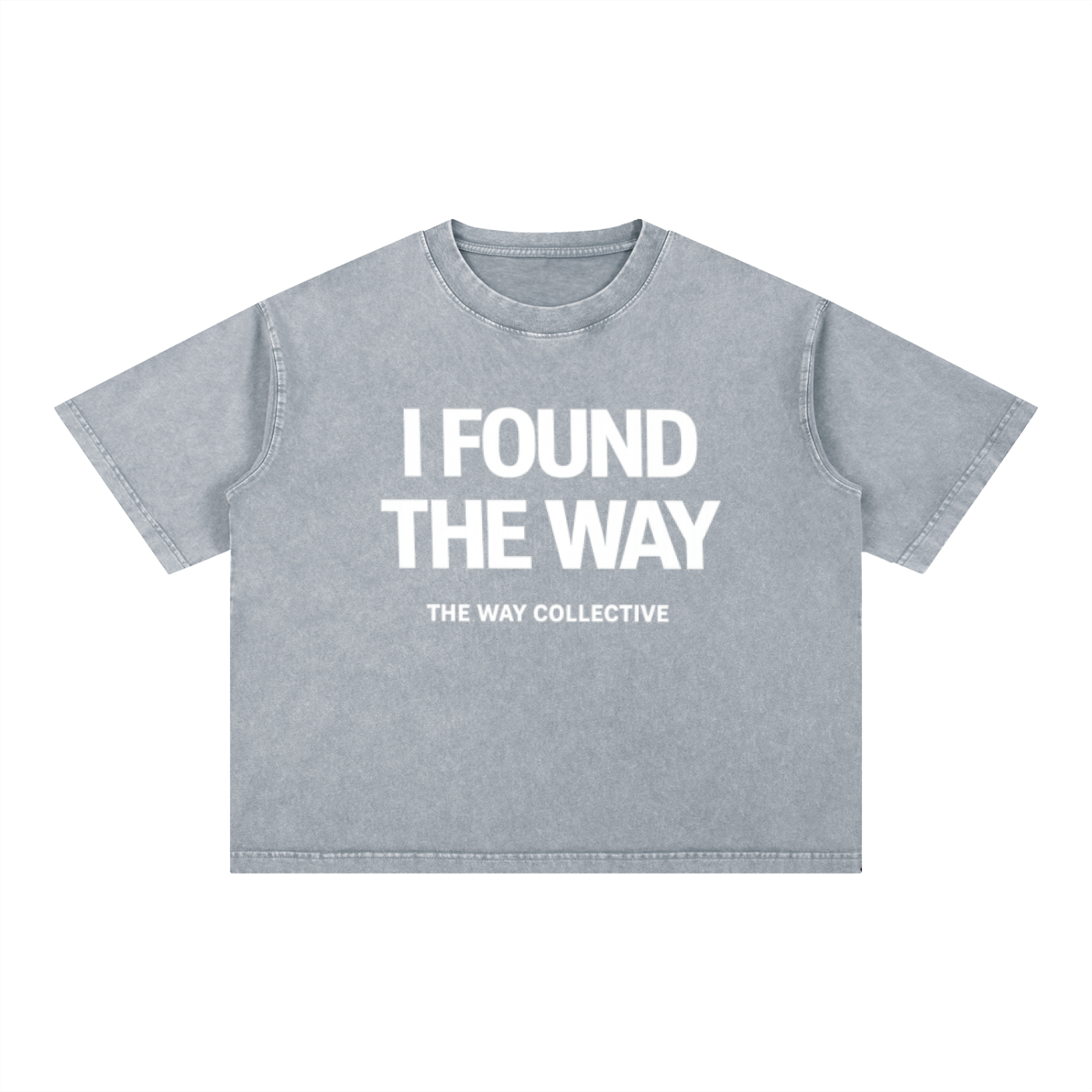Mineral Wash Boxy Cotton T-Shirt