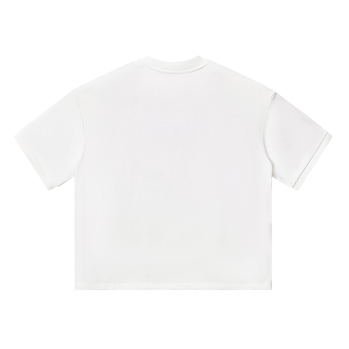 Not My Way His Way Boxy Tee (White)