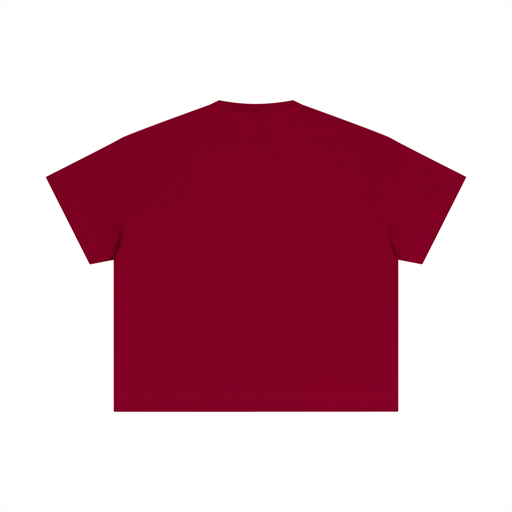 I Trust In God Boxy Tee (Red)